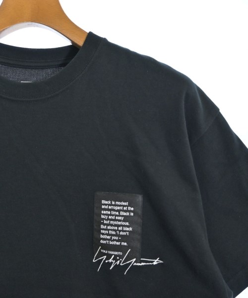 Yohji Yamamoto（ヨウジヤマモト）Tシャツ・カットソー 黒 サイズ:2(S位) レディース/2200642525024