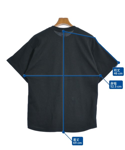 Yohji Yamamoto（ヨウジヤマモト）Tシャツ・カットソー 黒 サイズ:2(S位) レディース/2200642525024