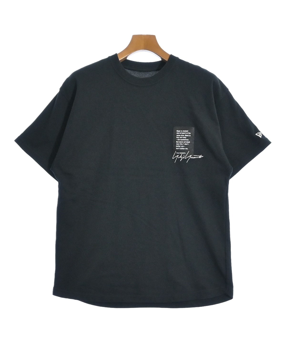 YOHJI YAMAMOTO ヨウジヤマモト Tシャツ・カットソー レディース 【古着】【中古】 Yohji Yamamoto（ヨウジヤマモト）Tシャツ・カットソー 黒 サイズ:2(S