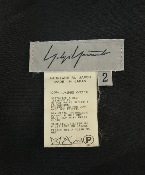 Yohji Yamamoto（ヨウジヤマモト）その他 黒 サイズ:2(S位) レディース/2200642947048