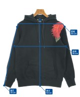 yohji yamamoto POUR HOMME（ヨウジヤマモトプールオム）パーカー 黒 サイズ:3(M位) メンズ/2200643194120