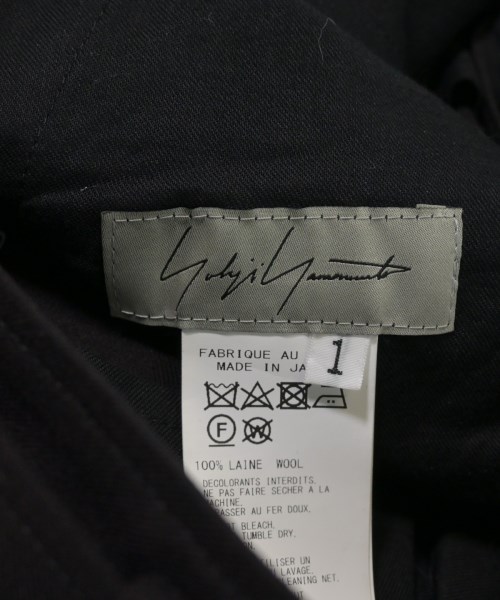 Yohji Yamamoto（ヨウジヤマモト）ショートパンツ 黒 サイズ:1(XS位) レディース/2200631308096