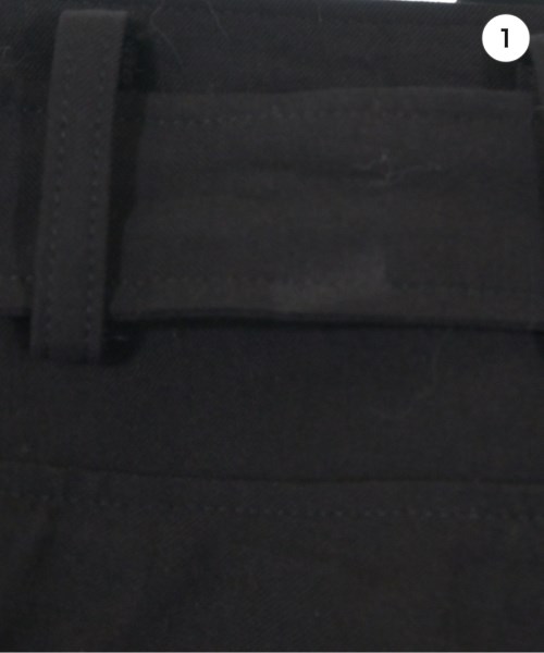 Yohji Yamamoto（ヨウジヤマモト）ショートパンツ 黒 サイズ:1(XS位) レディース/2200631308096