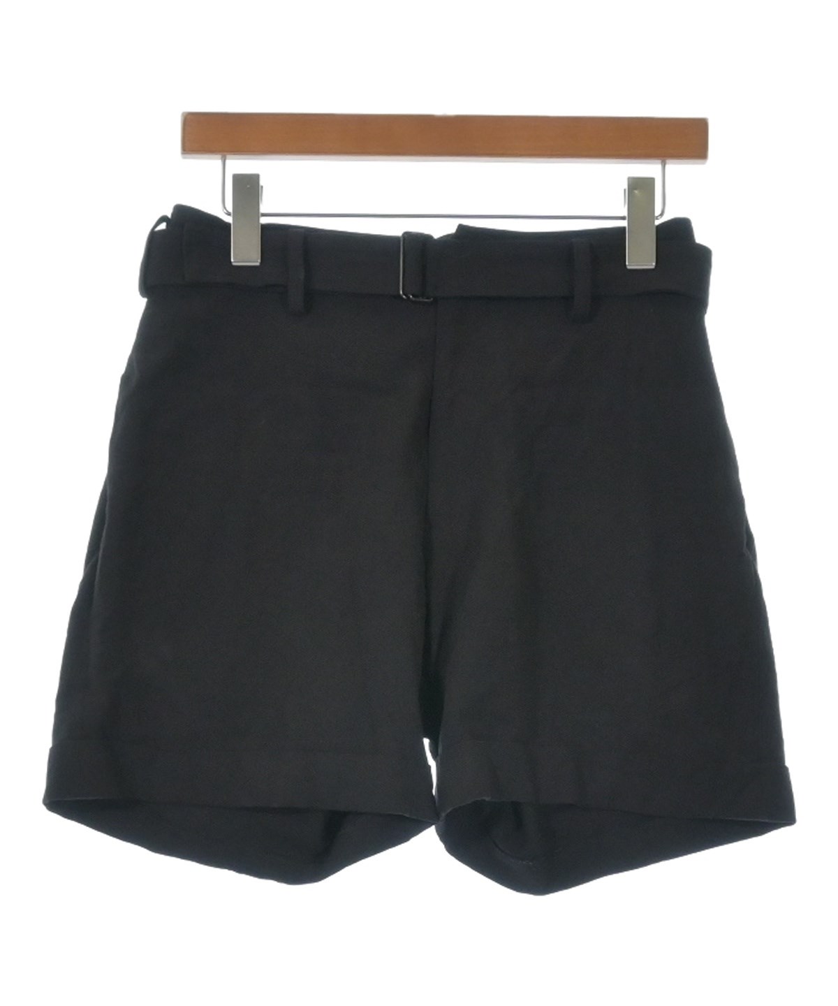 B yohji yamamoto ヨウジヤマモト ショートパンツ Yohji Yamamoto（ヨウジヤマモト）ショートパンツ 黒 サイズ:1(XS位