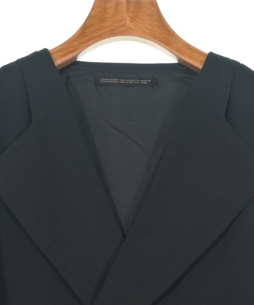 Yohji Yamamoto（ヨウジヤマモト）ベスト 黒 サイズ:M レディース/2200632334094