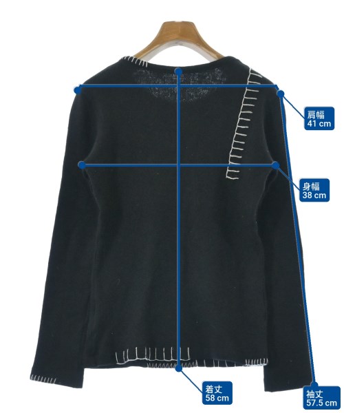 Yohji Yamamoto（ヨウジヤマモト）ニット・セーター 黒 サイズ:2(S位) レディース/2200643972018