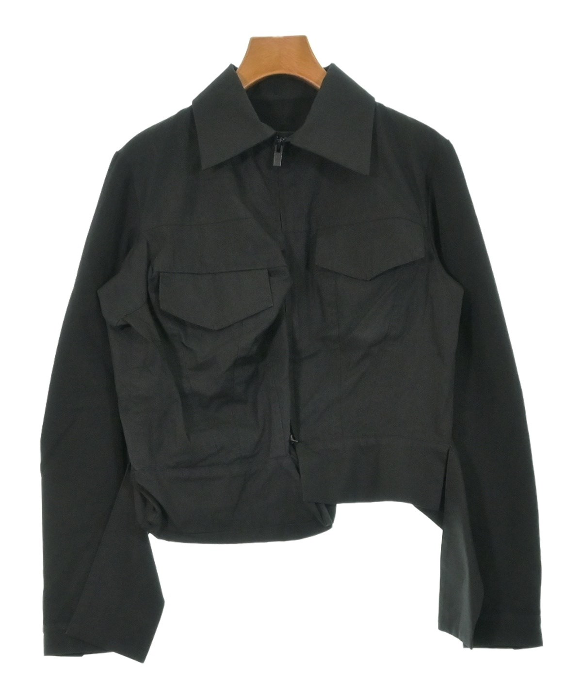 【保障できる】 Yohji Yamamoto（ヨウジヤマモト）その他 サイズ:1(XS位 黒 トップス