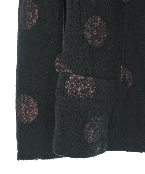 Y's（ワイズ）ノーカラージャケット 黒 サイズ:1(XS位) レディース/2200623003015