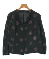 Y's（ワイズ）ノーカラージャケット 黒 サイズ:1(XS位) レディース/2200623003015