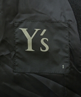 Y's（ワイズ）ノーカラージャケット 黒 サイズ:1(XS位) レディース/2200623003015