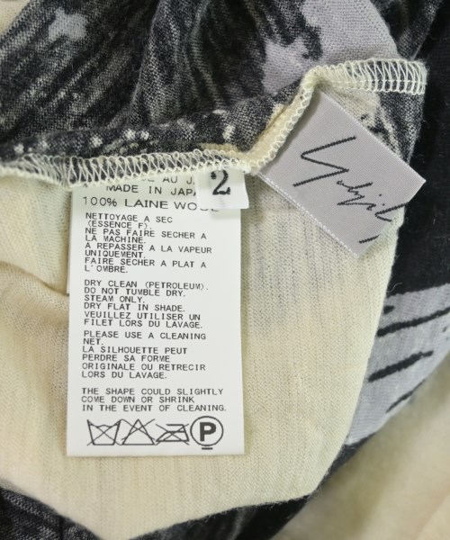 Yohji Yamamoto（ヨウジヤマモト）Tシャツ・カットソー 白 サイズ:2(S位) レディース/2200623003046