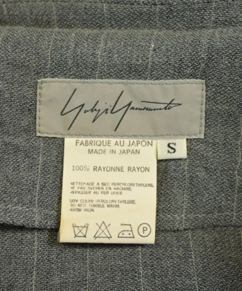Yohji Yamamoto（ヨウジヤマモト）ブラウス グレー サイズ:S レディース/2200623229071