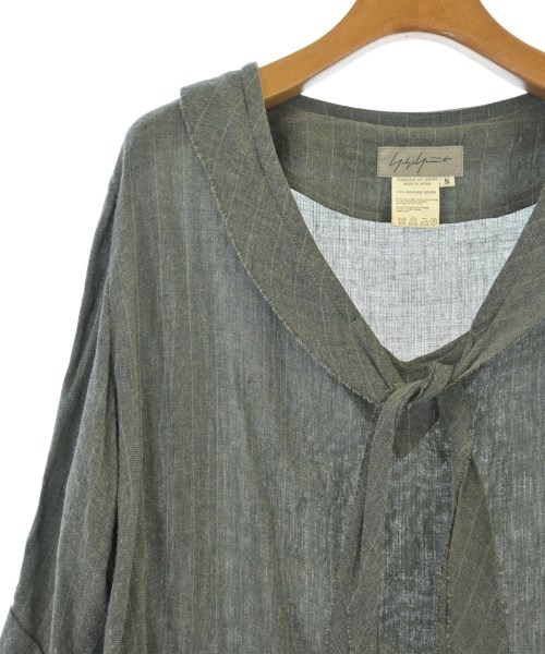 Yohji Yamamoto（ヨウジヤマモト）ブラウス グレー サイズ:S レディース/2200623229071