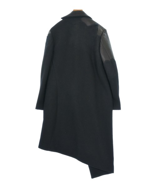 Yohji Yamamoto（ヨウジヤマモト）チェスターコート 黒 サイズ:1(XS位) レディース/2200623755013