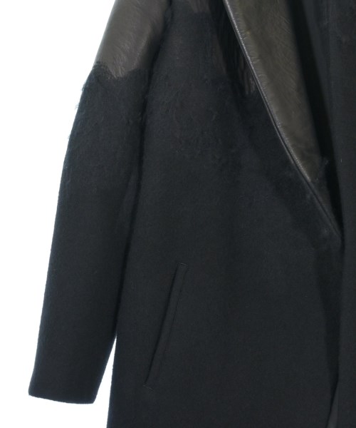 Yohji Yamamoto（ヨウジヤマモト）チェスターコート 黒 サイズ:1(XS位) レディース/2200623755013