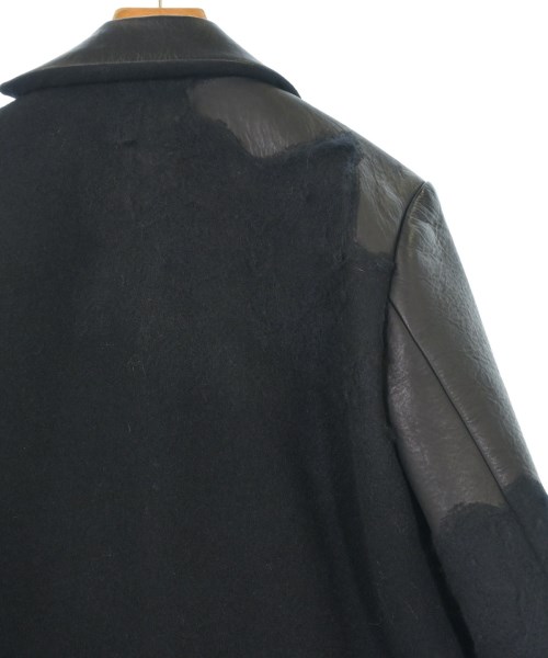 Yohji Yamamoto（ヨウジヤマモト）チェスターコート 黒 サイズ:1(XS位) レディース/2200623755013