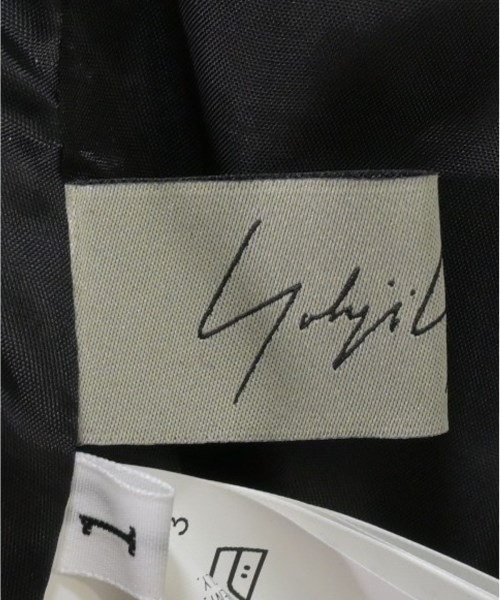 Yohji Yamamoto（ヨウジヤマモト）カジュアルジャケット 黒 サイズ:1(XS位) レディース/2200623755037