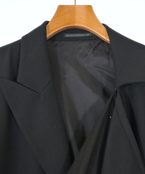 Yohji Yamamoto（ヨウジヤマモト）カジュアルジャケット 黒 サイズ:1(XS位) レディース/2200623755037