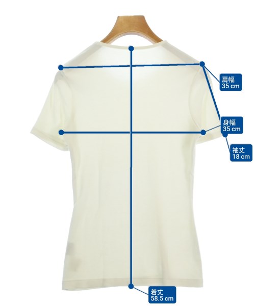 Yohji Yamamoto（ヨウジヤマモト）Tシャツ・カットソー 白 サイズ:M レディース/2200623400081