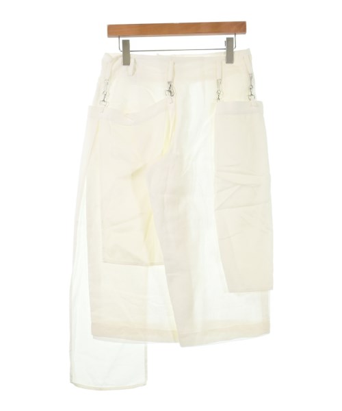 Yohji Yamamoto（ヨウジヤマモト）クロップドパンツ 白 サイズ:1(XS位) レディース/2200613142106