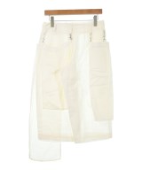 Yohji Yamamoto（ヨウジヤマモト）クロップドパンツ 白 サイズ:1(XS位) レディース/2200613142106