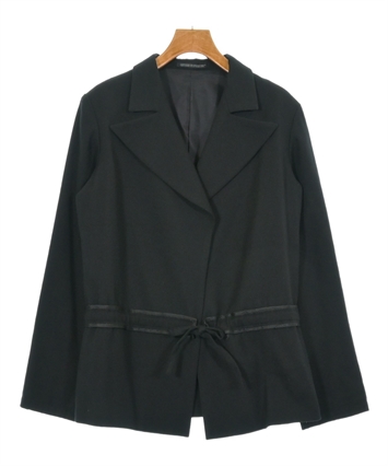 Yohji Yamamoto（ヨウジヤマモト）テーラードジャケット 黒 サイズ:2(S