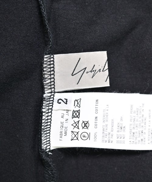 Yohji Yamamoto（ヨウジヤマモト）Tシャツ・カットソー 黒 サイズ:2(S位) レディース/2200621361339