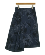 Yohji Yamamoto（ヨウジヤマモト）ロング・マキシ丈スカート 紺 サイズ:1(XS位) レディース/2200625523153