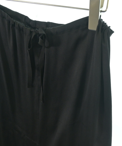 Yohji Yamamoto（ヨウジヤマモト）ロング・マキシ丈スカート 黒 サイズ:XS レディース/2200624421016