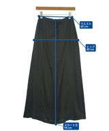 Yohji Yamamoto（ヨウジヤマモト）ロング・マキシ丈スカート 黒 サイズ:XS レディース/2200624421016