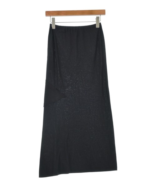 Yohji Yamamoto（ヨウジヤマモト）ロング・マキシ丈スカート 黒 サイズ:1(XS位) レディース/2200627153129