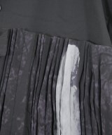 Yohji Yamamoto（ヨウジヤマモト）シャツワンピース 黒 サイズ:1(XS位) レディース/2200627433108