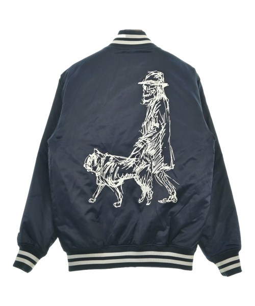 Yohji Yamamoto（ヨウジヤマモト）スタジャン 紺 サイズ:L メンズ/2200627933011