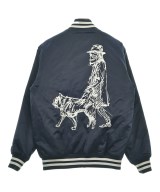 Yohji Yamamoto（ヨウジヤマモト）スタジャン 紺 サイズ:L メンズ/2200627933011
