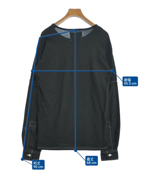 Yohji Yamamoto（ヨウジヤマモト）Tシャツ・カットソー 黒 サイズ:2(S位) レディース/2200629223066