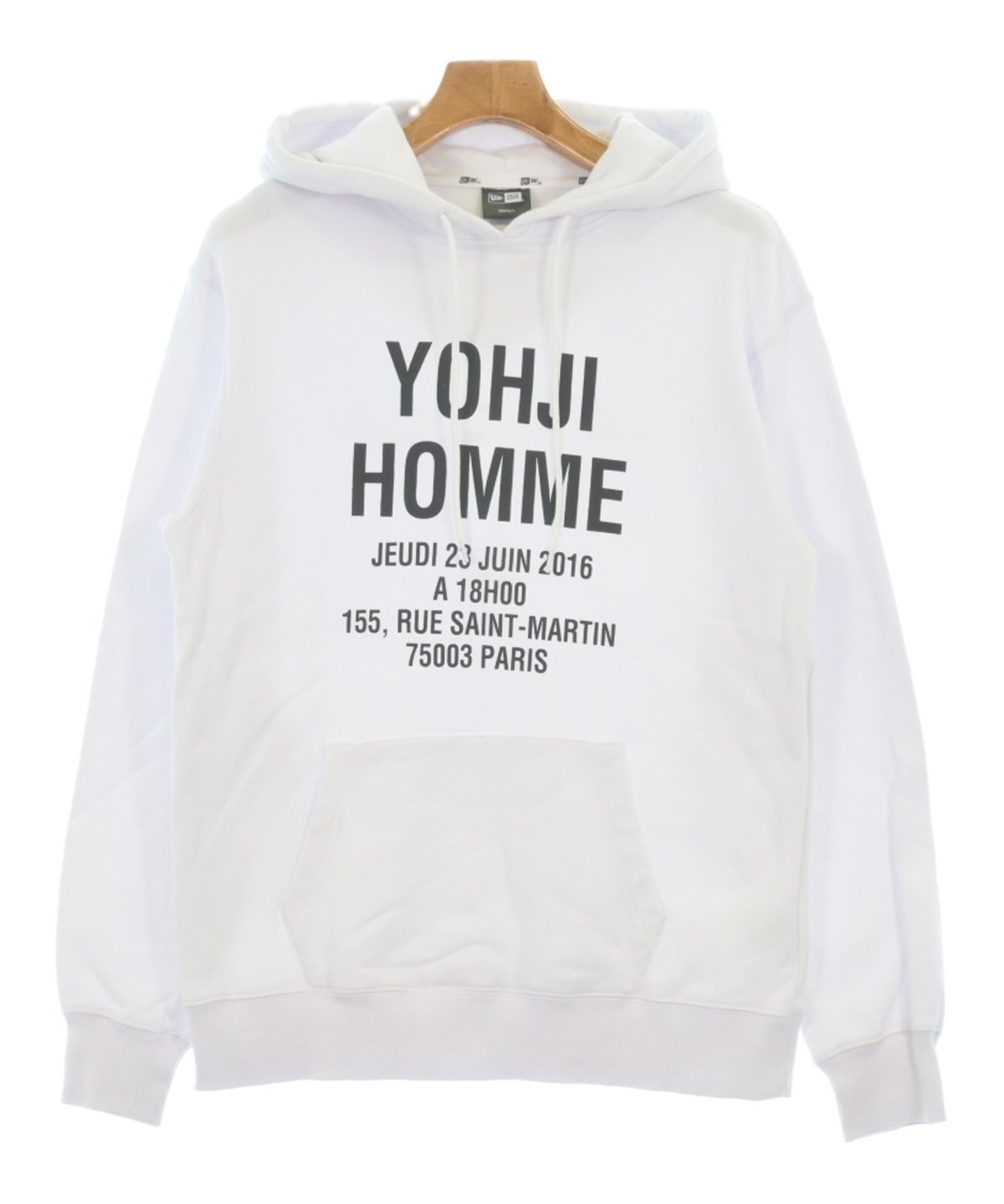 yohji yamamoto POUR HOMME（ヨウジヤマモトプールオム）パーカー 白