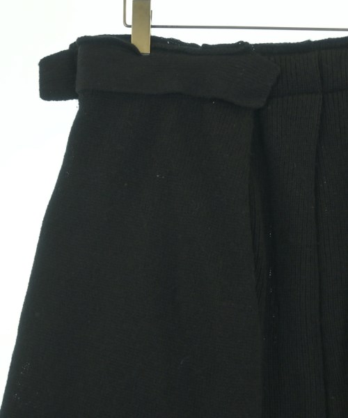 Yohji Yamamoto（ヨウジヤマモト）ひざ丈スカート 黒 サイズ:2(S位) レディース/2200634168031