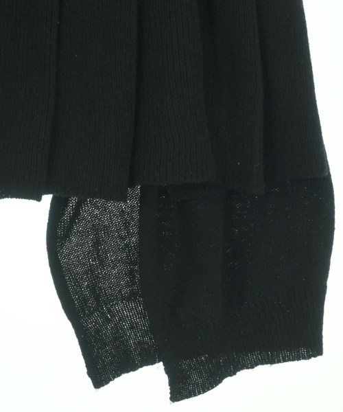 Yohji Yamamoto（ヨウジヤマモト）ひざ丈スカート 黒 サイズ:2(S位) レディース/2200634168031