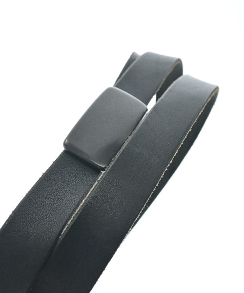 Yohji Yamamoto（ヨウジヤマモト）ベルト 黒 サイズ:- メンズ/2200634168055