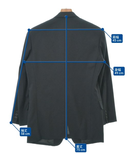 Yohji Yamamoto（ヨウジヤマモト）テーラードジャケット 紺 サイズ:-(M位) メンズ/2200609874035