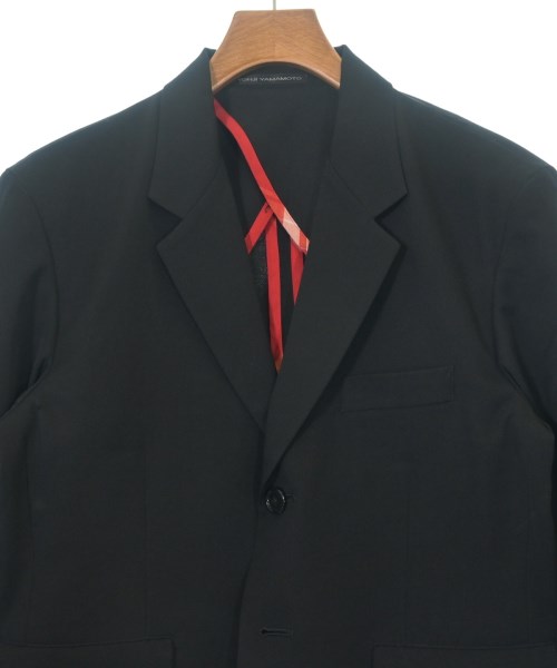 Yohji Yamamoto（ヨウジヤマモト）テーラードジャケット 黒 サイズ:3(M位) メンズ/2200612080041