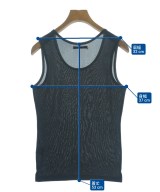 Yohji Yamamoto（ヨウジヤマモト）タンクトップ 黒 サイズ:3(M位) レディース/2200612312036