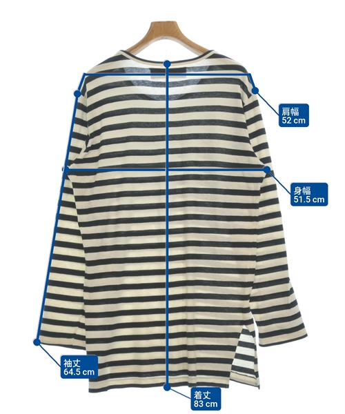 Yohji Yamamoto（ヨウジヤマモト）Tシャツ・カットソー 白 サイズ:3(M位) メンズ/2200612612068
