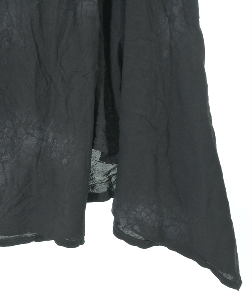 Yohji Yamamoto（ヨウジヤマモト）ワンピース 黒 サイズ:1(XS位) レディース/2200613005012