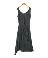 Yohji Yamamoto（ヨウジヤマモト）ワンピース 黒 サイズ:1(XS位) レディース/2200613005012