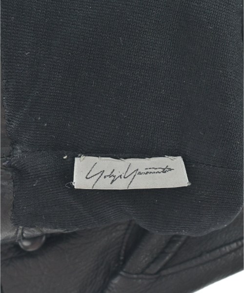 Yohji Yamamoto（ヨウジヤマモト）手袋 黒 サイズ:- レディース/2200613312042