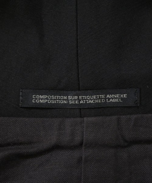 Yohji Yamamoto（ヨウジヤマモト）その他 黒 サイズ:1(XS位) レディース/2200612863026