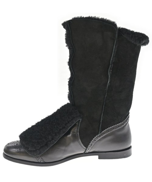 Yohji Yamamoto（ヨウジヤマモト）ブーツ 黒 サイズ:UK6(24.5cm位) レディース/2200612863095