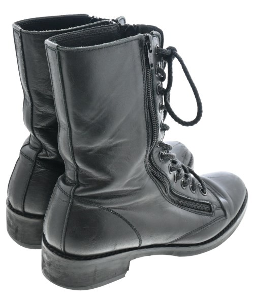Yohji Yamamoto（ヨウジヤマモト）ブーツ 黒 サイズ:4(24cm位) レディース/2200614171013