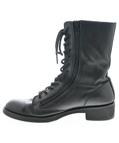 Yohji Yamamoto（ヨウジヤマモト）ブーツ 黒 サイズ:4(24cm位) レディース/2200614171013
